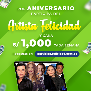 Artista Felicidad: Participa y gana S/.1000 soles