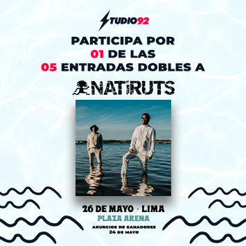 Studio92 te regala entradas para Natiruts