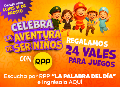 CELEBRA LA  AVENTURA DE SER NIÑOS 