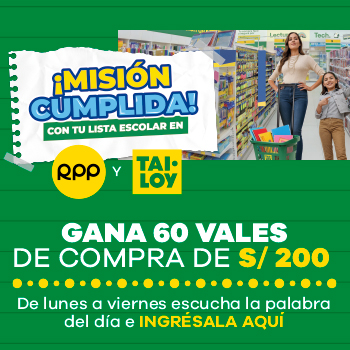 MISIÓN CUMPLIDA CON RPP Y TAI LOY