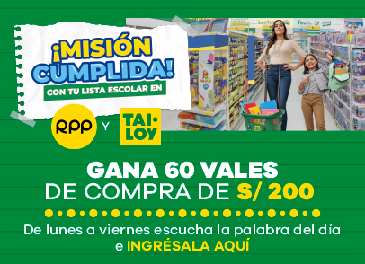 MISIÓN CUMPLIDA CON RPP Y TAI LOY