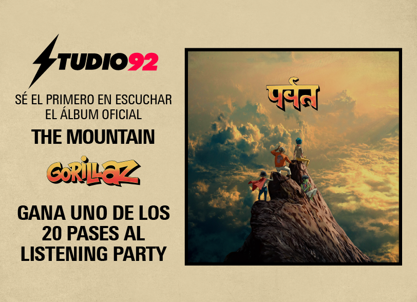 LISTENING PARTY - THE MOUNTAIN - GORILLAZ
